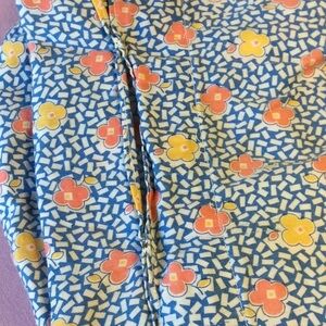 FINAL SALE PRICE Vintage Blue Floral Duvet Cover